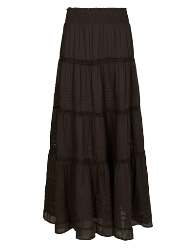 Neo Noir - Felicia S Voile Rock - Dark Brown